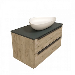 Teymi Раковина накладная в ванную Ellie 60 белая T50802 – фотография-9