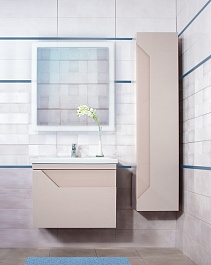 Бриклаер Пенал подвесной Брайтон 38 глиняный серый – фотография-2