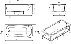 Roca Акриловая ванна BeCool 190x90 – фотография-8