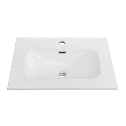 Cezares Мебельная раковина Eco 60 CZR-8073-60 белая глянцевая – фотография-2