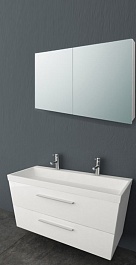 Kolpa San Комплект мебели Jolie 120 WH, зеркало-шкаф – фотография-1