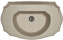 Florentina Мойка гранитная Эмилия 900 грей – фотография-1