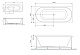 Am.Pm Акриловая ванна Bliss L 180х80 ARB – фотография-4