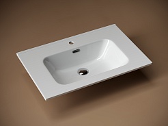 Sancos Тумба с раковиной Snob T 70 bianco раковина Element CN7007 71 – фотография-9