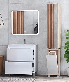 Vigo Мебель для ванной Grani 750-0-2 белая – фотография-3