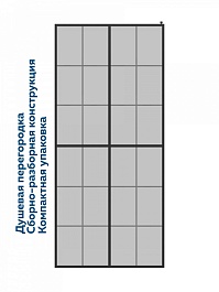Teymi Душевая перегородка Helmi 90x200 T00301 – фотография-2