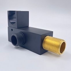 ALMAes Душевая система Eden TVZ-0817 черная матовая – фотография-7