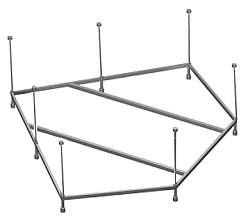 Riho Каркас для ванны NEO 140/AUSTIN 145 усиленный – фотография-1