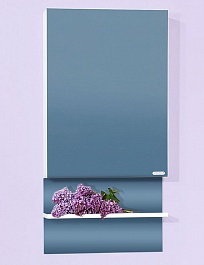 Бриклаер Зеркальный шкаф Аргентина 50 белый – фотография-1