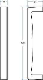Besco Ручка для ванны Oxa черная – фотография-2