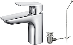 Aquatek Смеситель для раковины Вега AQ1011CR хром – фотография-1