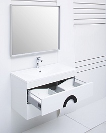 De Aqua Тумба с раковиной Форма 90 – фотография-4