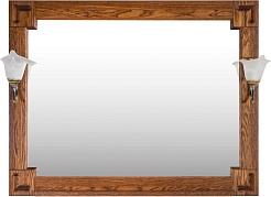 Водолей Мебель для ванной Дубэлла 105 орех – фотография-13