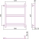 Стилье Полотенцесушитель Версия-Б1 500х500 – фотография-4
