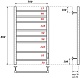 Point Полотенцесушитель электрический П8 500x800 PN10858 хром – картинка-6