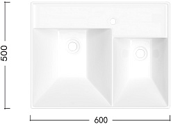 Ceruttispa Мебель для ванной Maiella 60 подвесная серая – фотография-9