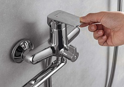 Aquatek Смеситель для ванны Вега AQ1042CR хром – фотография-3