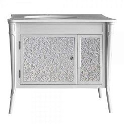 Атолл Тумба с раковиной "Валенсия 100" ivory – фотография-1