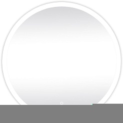 Runo Мебель для ванной Тоскана 80 подвесная белая матовая с зеркалом Руан 77 – фотография-8