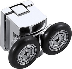 Aquatek Душевой уголок Ария 100x100 AQ ARI RO 10020CH профиль хром стекло прозрачное – фотография-10