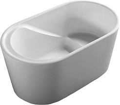 ABBER Акриловая ванна AB9277 130x75 – фотография-2