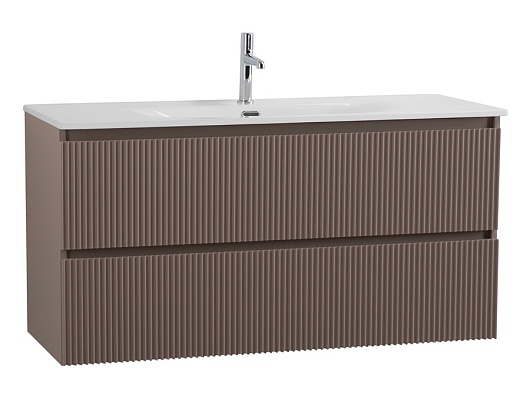 BelBagno Тумба с раковиной Uno 120 подвесная Бежевый матовый с раковиной BB-8099-120 – фото-1