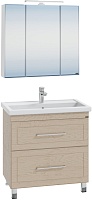 СанТа Мебель для ванной Венера 80 дуб бежевый