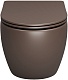 Grossman Унитаз подвесной Color GR-4411BRMS коричневый матовый – фотография-12