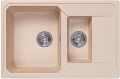 Dr. Gans Мойка кухонная Кардинал 760 К латте – фотография-1