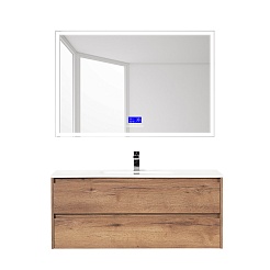 BelBagno Тумба под раковину Kraft 120 подвесная Rovere Tabacco – фотография-6