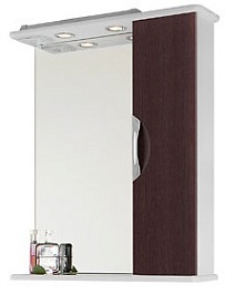 Водолей Зеркальный шкаф Лира 65 R венге – фотография-1