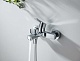 Aquatek Смеситель для ванны с душем Лугано AQ1740CR хром – картинка-7