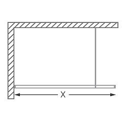 Roltechnik Душевое ограждение WALK G/1400 – фотография-3