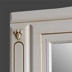 Атолл Мебель для ванной "Верона 85 К" дорато витрина – фотография-5