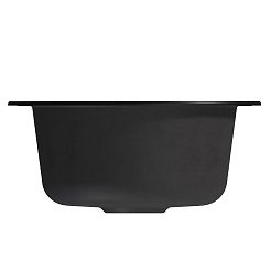 Mixline Мойка кухонная ML-GM13 ультра-черная – фотография-3