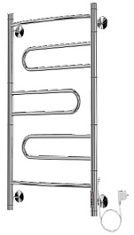 Terminus Полотенцесушитель электрический Твист П5 500х950 поворотный – фотография-3
