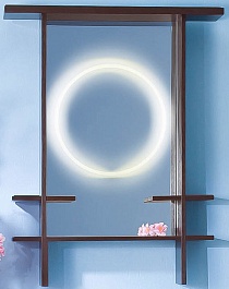 Бриклаер Обрешетка для зеркала Хоккайдо 90 венге – фотография-1