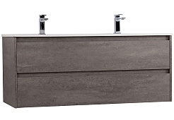 BelBagno Тумба под раковину Kraft 120 подвесная Cemento Grigio – фотография-1