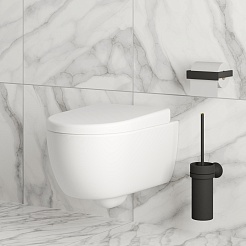 Ambassador Сиденье для унитаза Abner белое – фотография-7