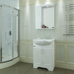 СанТа Зеркальный шкаф Сиэтл 60 L – фотография-2