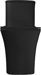 Azario Унитаз-моноблок Gressa AZ-1111MB безободковый с бачком с сиденьем микролифт черный матовый – фотография-4