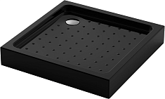 Veconi Душевой поддон Tezeo acrylic TZ-52B 80x80 черный