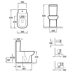 Jacob Delafon Чаша унитаза Replay Vario 4974K – фотография-3
