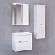 Jorno Тумба под раковину Moduo Slim 60 белая Mod.01.60/P/W подвесная – фотография-5