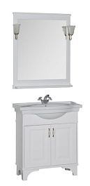 Aquanet Мебель для ванной Валенса 80 белая (180457) – фотография-1