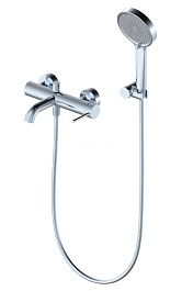 Oliveeka Смеситель для вынны с душем Y OL-639017-CR хром – фотография-1