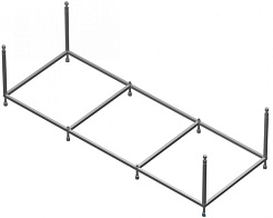 Roca Монтажный набор для ванны Line ZRU9302925 – фотография-1