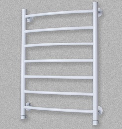 Domoterm Полотенцесушитель Калипсо П7 500x700 белый – фотография-3