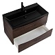 BelBagno Тумба с раковиной Marino 80 подвесная Rovere Moro с раковиной 80/45 AST-NERO – картинка-11
