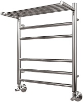 Point Полотенцесушитель водяной П5 500x600 PN10156P с полкой хром